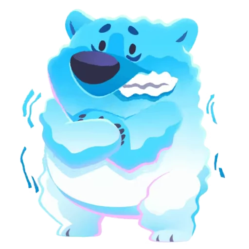 🥶 Стикер «WWF» для Telegram