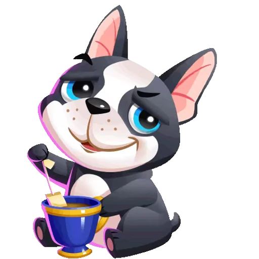 ☕ Стикер «WWF» для Telegram
