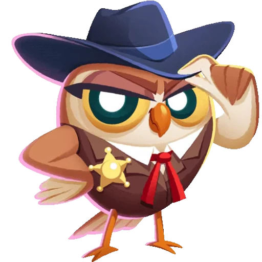 🦉 Стикер «WWF» для Telegram