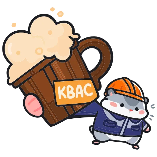 🍺 Эмодзи «Толик-трудоголик» для Telegram