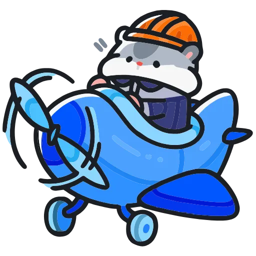 ✈️ Эмодзи «Толик-трудоголик» для Telegram