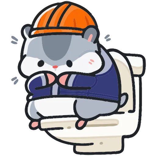 🚽 Эмодзи «Толик-трудоголик» для Telegram