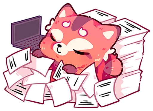 😴 Стикер «Воки без надписей» для Telegram