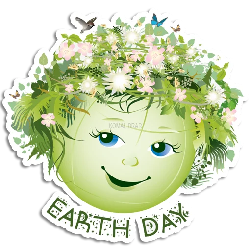 🌎 Стикер «World Earth Days» для Telegram