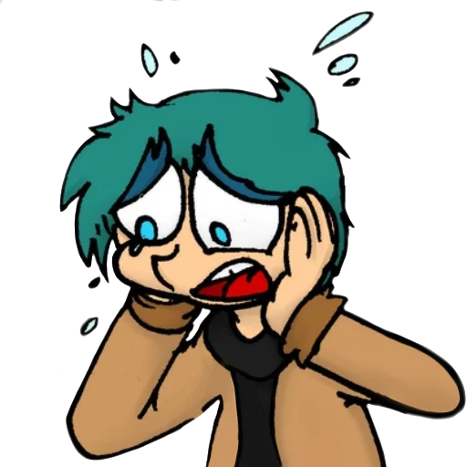 😨 Стикер «Земля эмоций» для Telegram