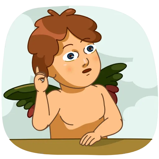 🤔 Стикер «World Art» для Telegram