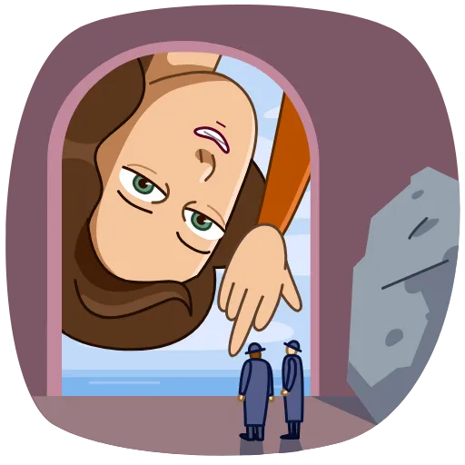 😑 Стикер «World Art» для Telegram