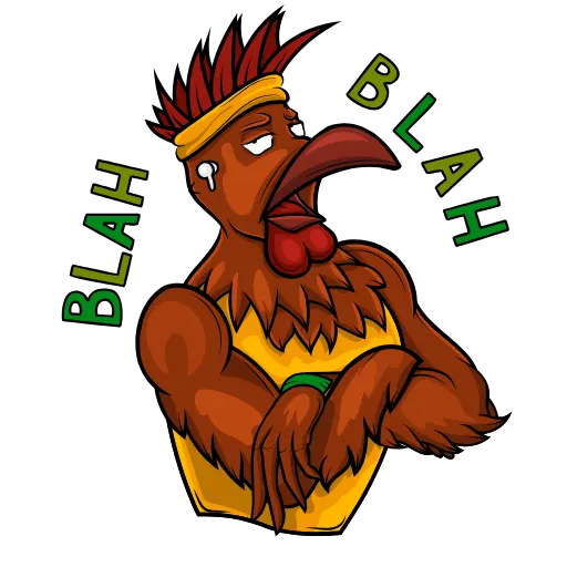 😒 Стикер «World Of Cocks» для Telegram