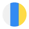 Стикер 52 World Round Flags