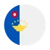 Стикер 53 World Round Flags