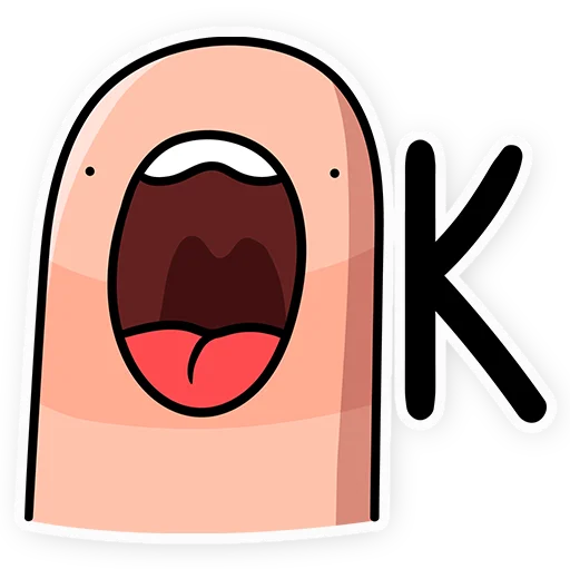 👌 Стикер «Червяк Петя» для Telegram