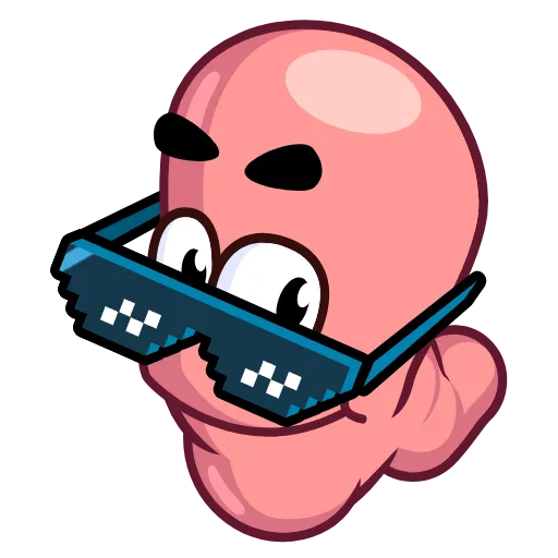 😎 Эмодзи «Worm Emoji» для Telegram