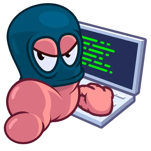 Эмодзи «Worm Emoji» для Telegram — обложка