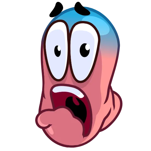 😨 Стикер «Worm» для Telegram