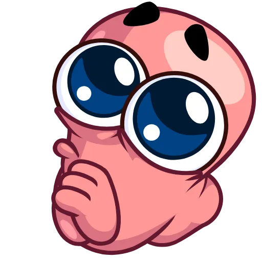 🥺 Стикер «Worm» для Telegram