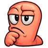 🤔 Эмодзи «Worms» для Telegram