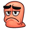 ☹️ Эмодзи «Worms» для Telegram