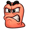😠 Эмодзи «Worms» для Telegram
