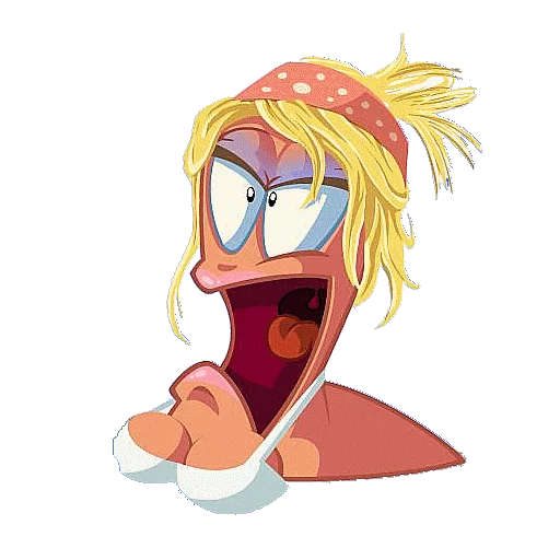 👙 Стикер «WORMS» для Telegram
