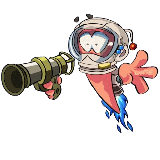 🚀 Стикер «WORMS» для Telegram