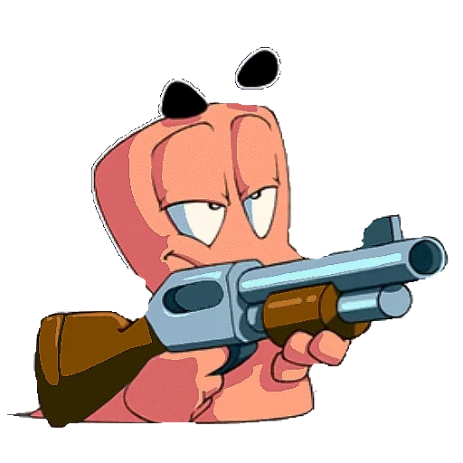 😒 Стикер «WORMS» для Telegram