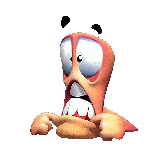 😳 Стикер «WORMS» для Telegram