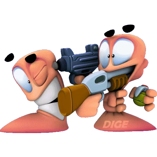 👥 Стикер «WORMS» для Telegram