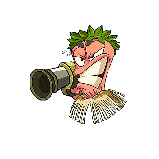 😤 Стикер «WORMS» для Telegram