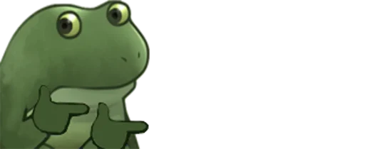 🐐 Стикер «Worry Frog» для Telegram