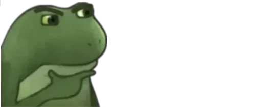 🐐 Стикер «Worry Frog» для Telegram