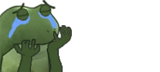 🐐 Стикер «Worry Frog» для Telegram