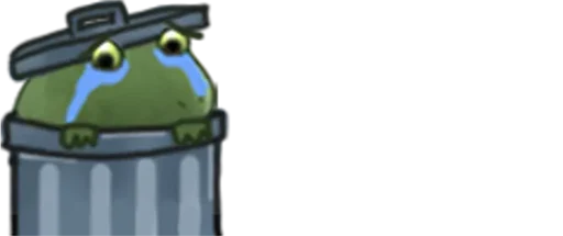 🐐 Стикер «Worry Frog» для Telegram
