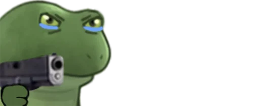 🐐 Стикер «Worry Frog» для Telegram