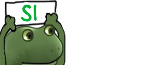 🐐 Стикер «Worry Frog» для Telegram