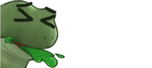 🐐 Стикер «Worry Frog» для Telegram