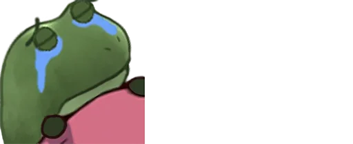 🐐 Стикер «Worry Frog» для Telegram