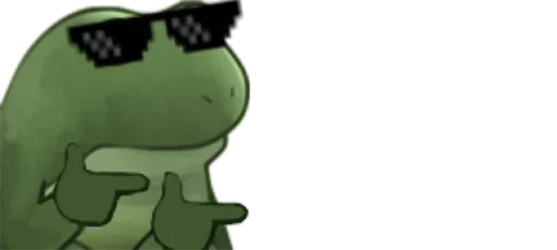 🐐 Стикер «Worry Frog» для Telegram