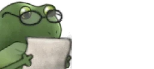 🐐 Стикер «Worry Frog» для Telegram
