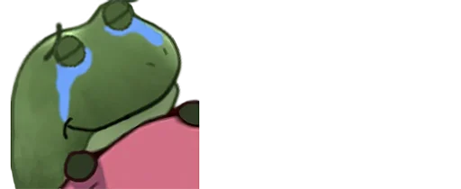 🐐 Стикер «Worry Frog» для Telegram