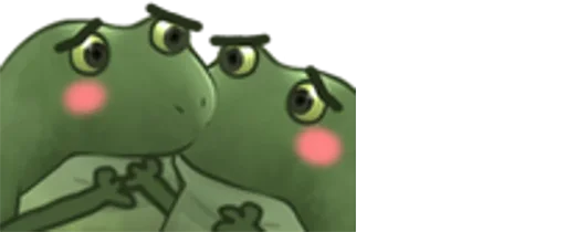 🐐 Стикер «Worry Frog» для Telegram