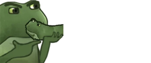 🐐 Стикер «Worry Frog» для Telegram