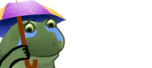 🐐 Стикер «Worry Frog» для Telegram