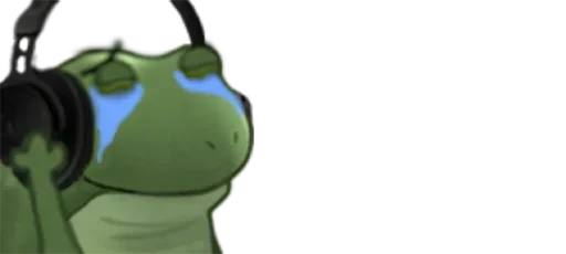 🐐 Стикер «Worry Frog» для Telegram