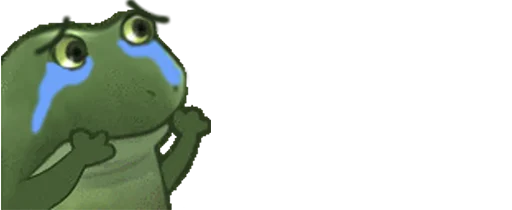🐐 Стикер «Worry Frog» для Telegram