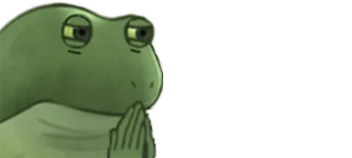🐐 Стикер «Worry Frog» для Telegram