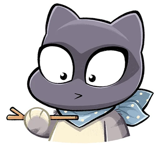 🤷‍♀ Стикер «Ворри без надписей» для Telegram