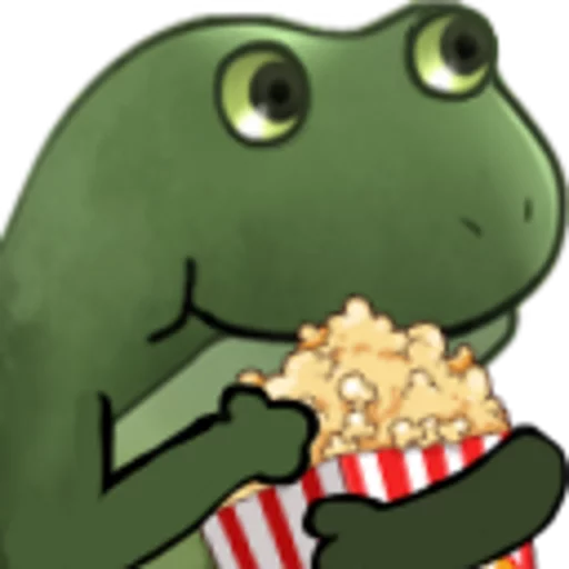 🍿 Стикер «worry» для Telegram