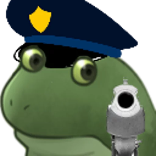 👮 Стикер «worry» для Telegram