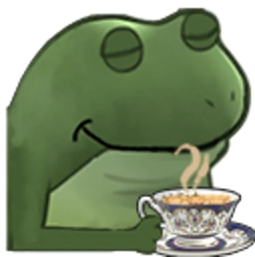 ☕️ Стикер «worry» для Telegram