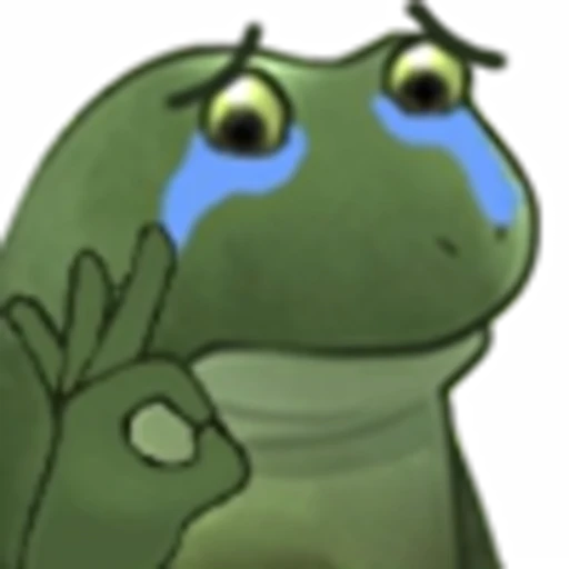 👌 Эмодзи «Worry Frog Emoji» для Telegram